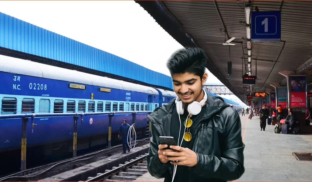 Food Delivery in Train at railway stations