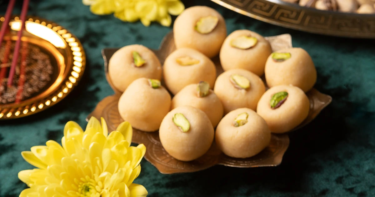 Sweets for festivals like janmashtami in train