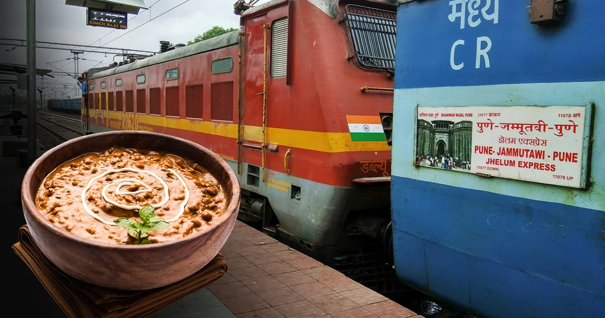 Food on the Jhelum Express