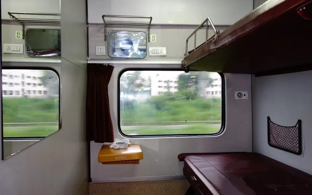 couple coach in train