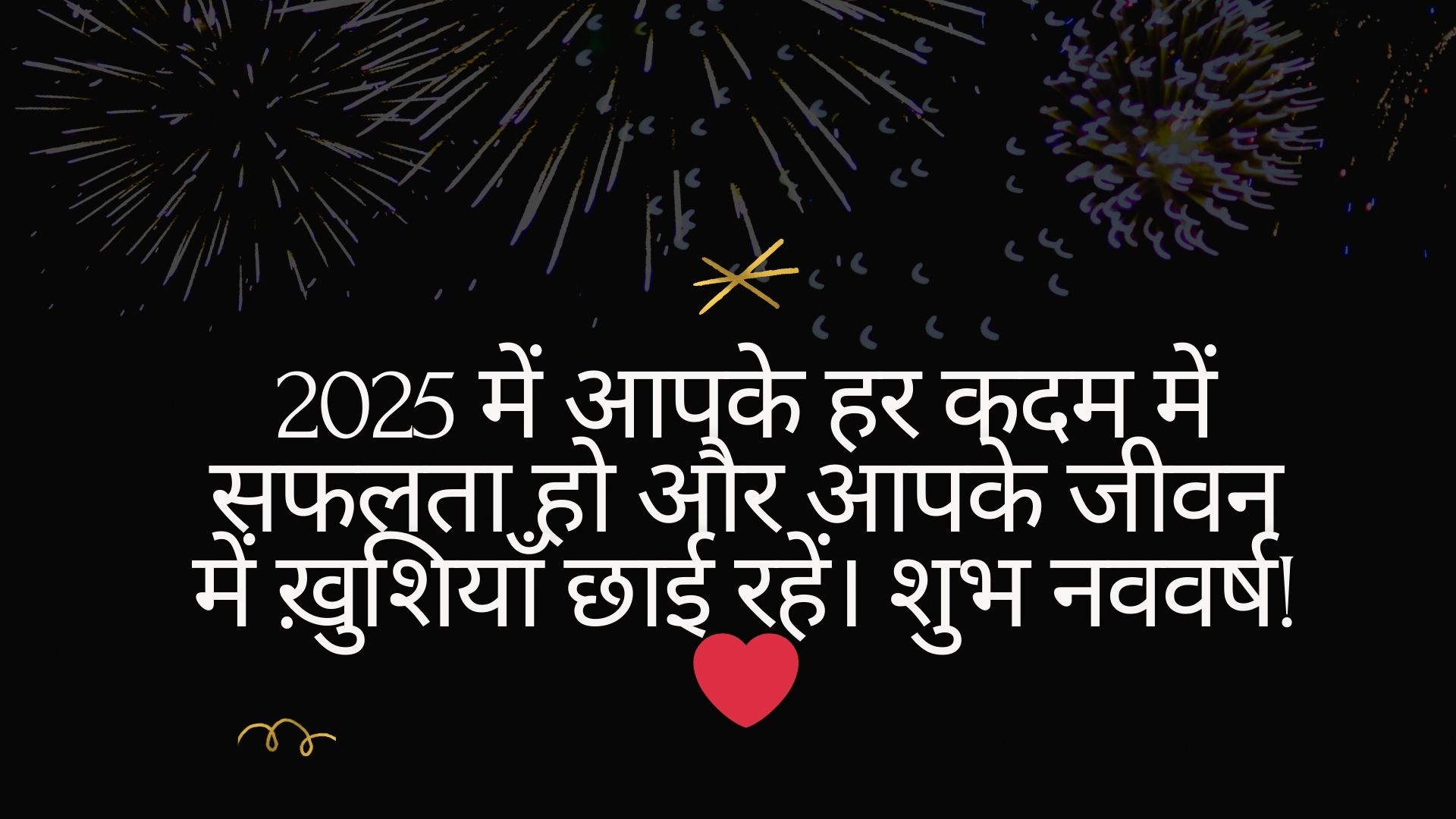 Happy New Year Wishes in Hindi