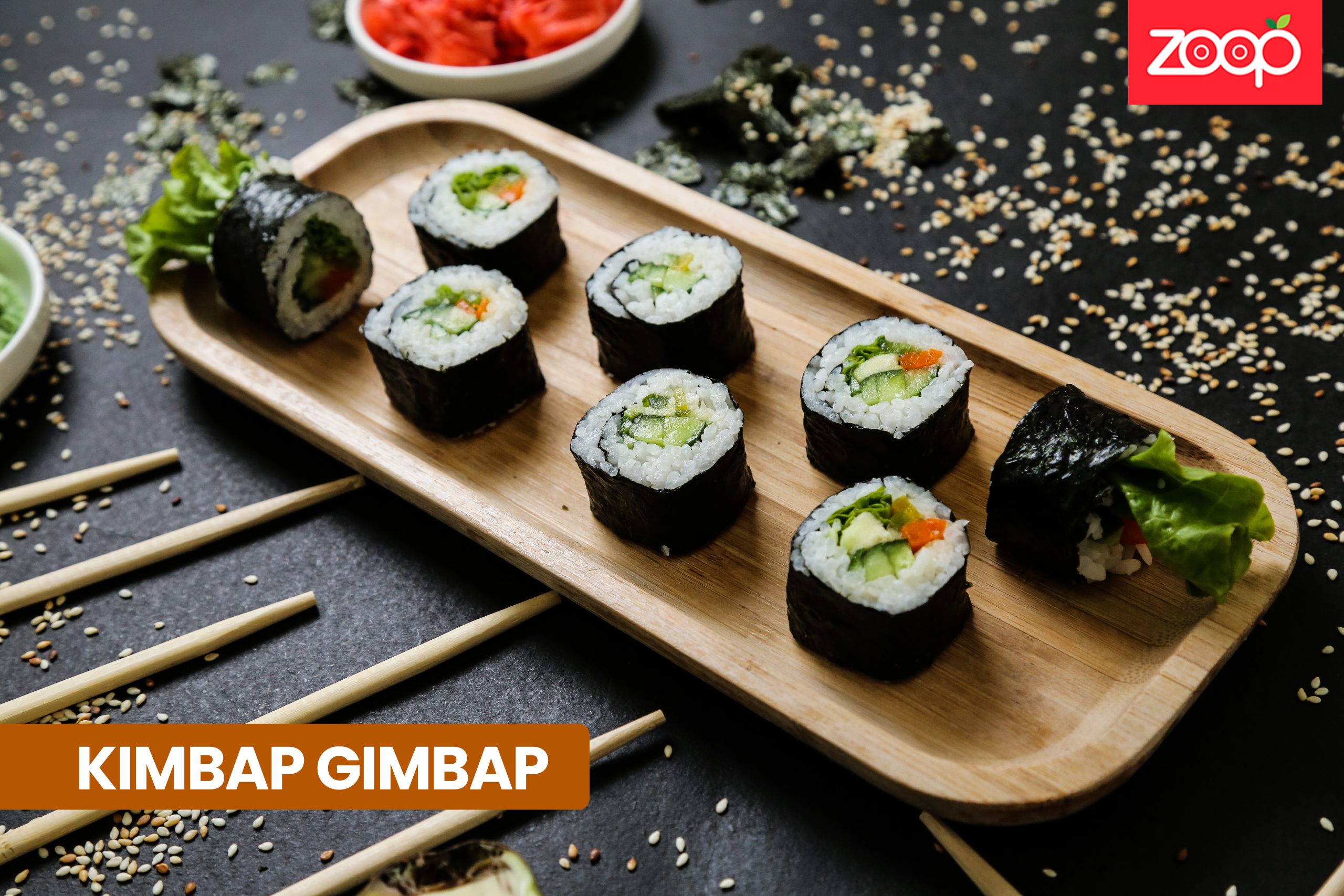 Kimbap Korean Food